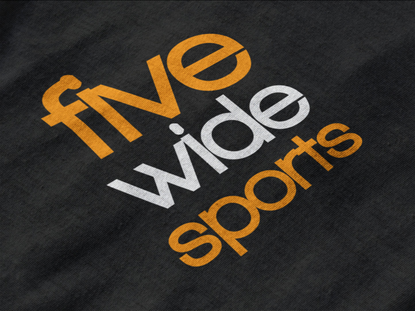 Five Wide Sports Unisex Tee